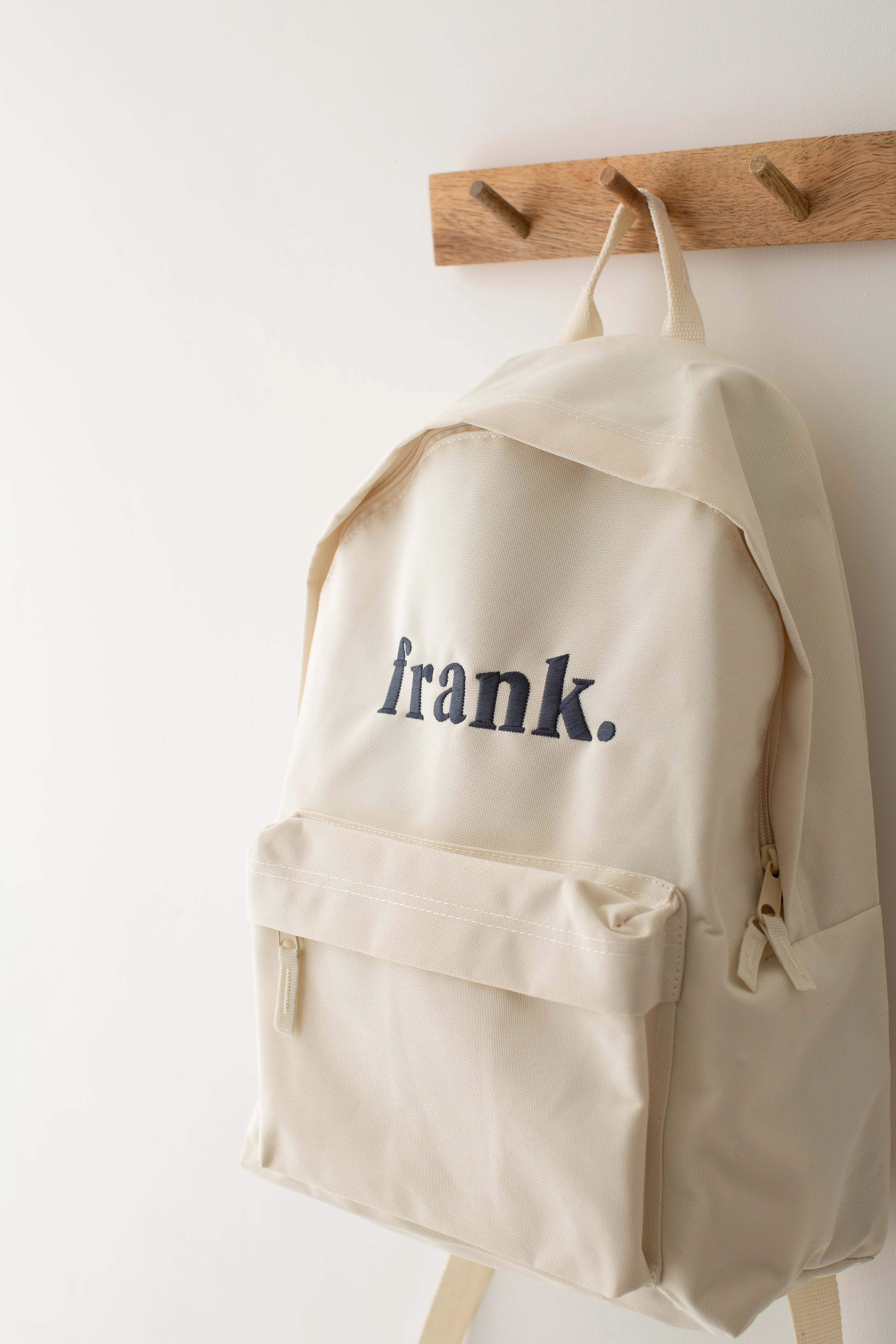 Classic Name backpack - embroidered