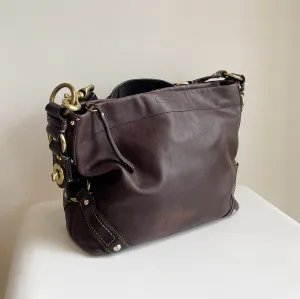 Coach Leather Shoulder Bag