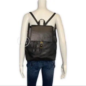 Coach Legacy Vintage Large Black Leather Backpack