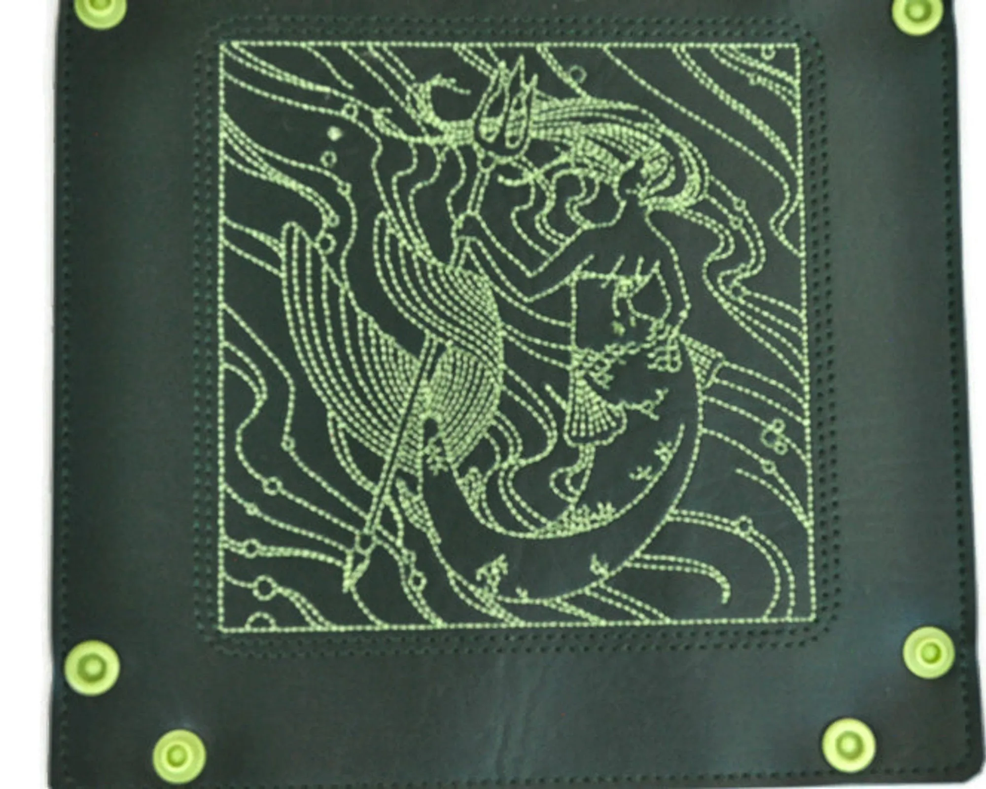 Collapsible Dice Rolling Tray, Mermaid