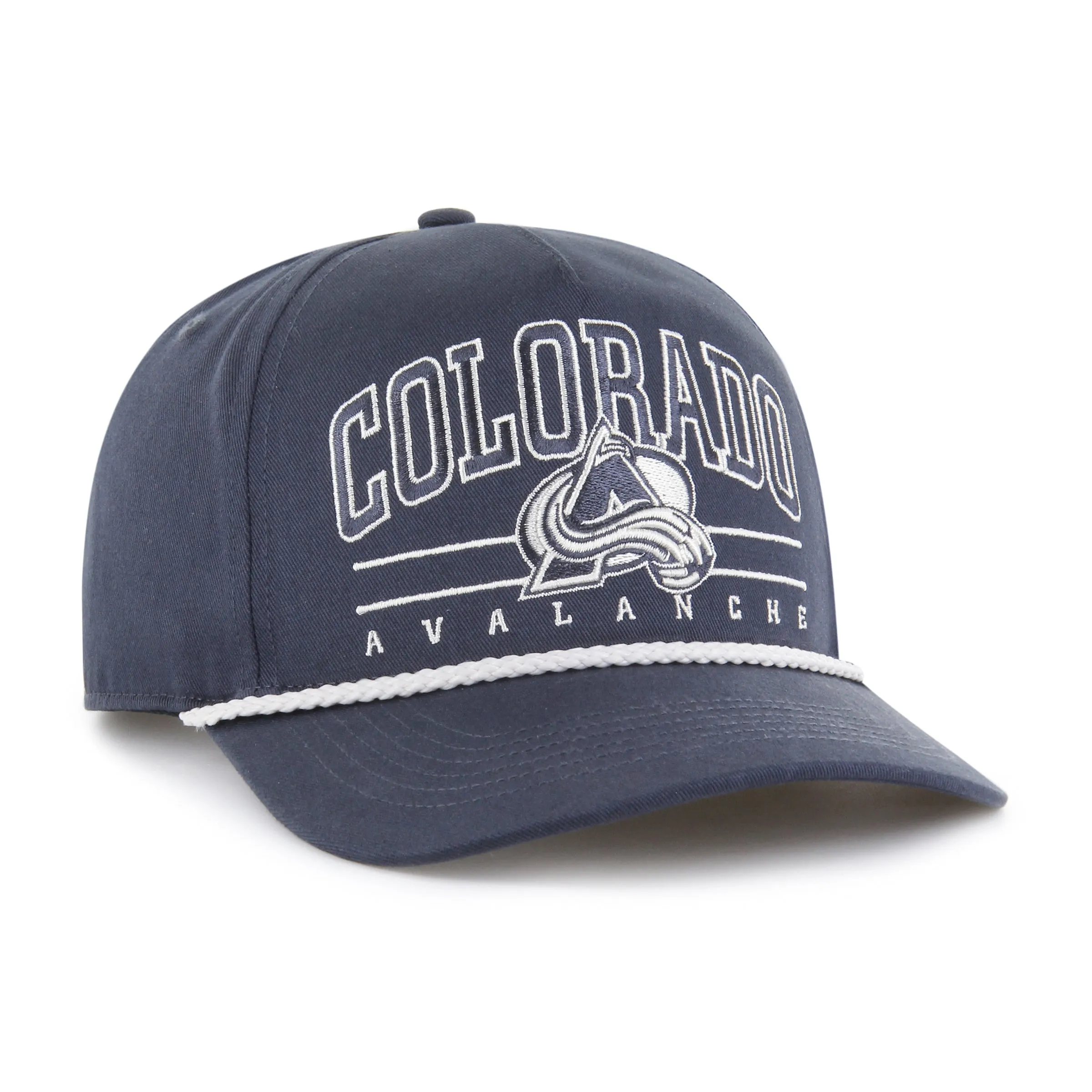 COLORADO AVALANCHE ROSCOE ROPE TWO TONE '47 HITCH