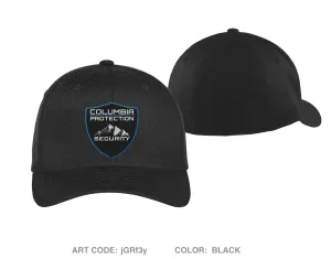 Columbia Protection Security Services Embroidered Flexfit Cap - jGRf3y