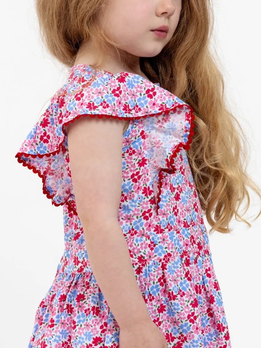 Cottage Flower Lacy Dress