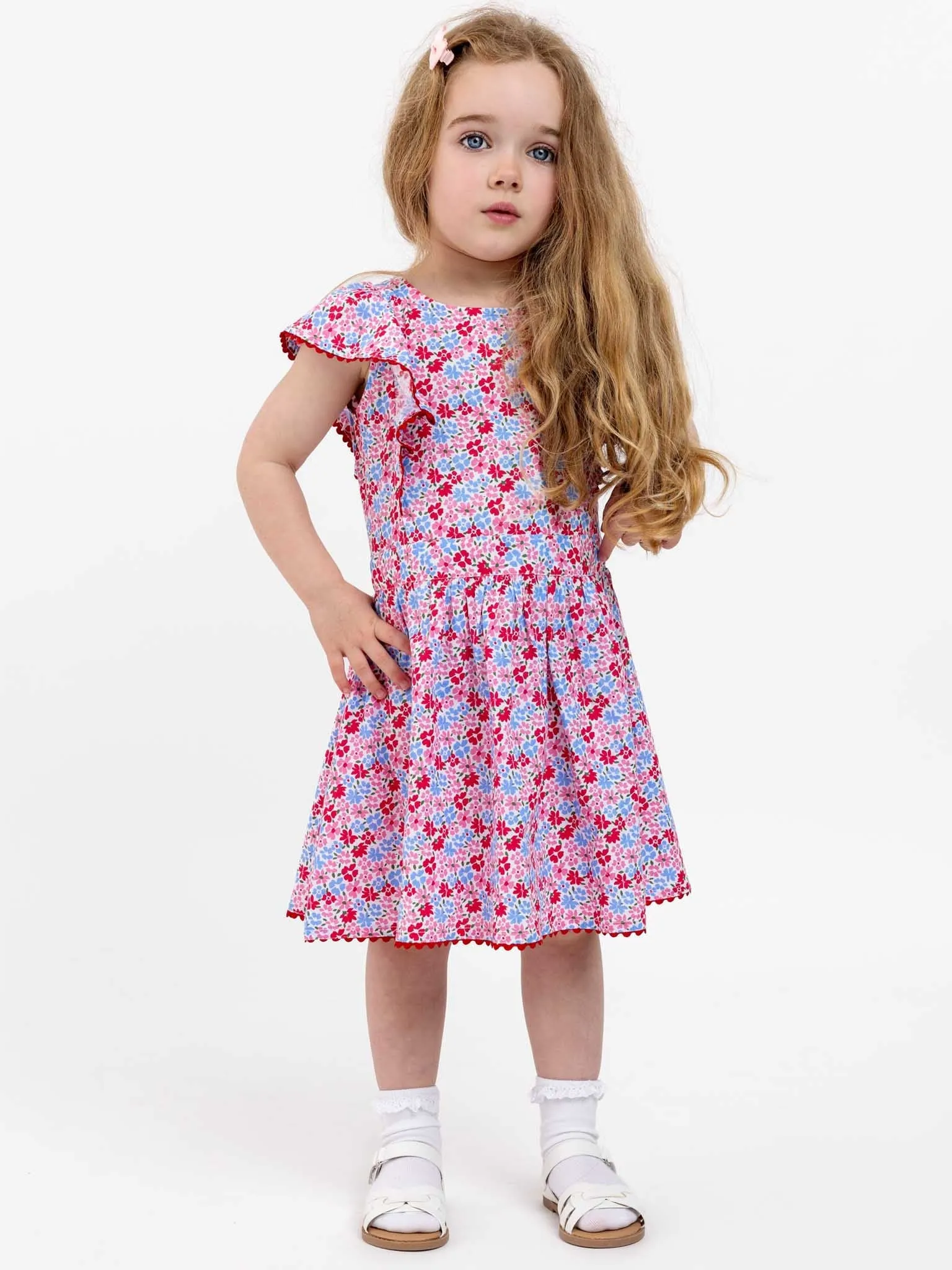 Cottage Flower Lacy Dress