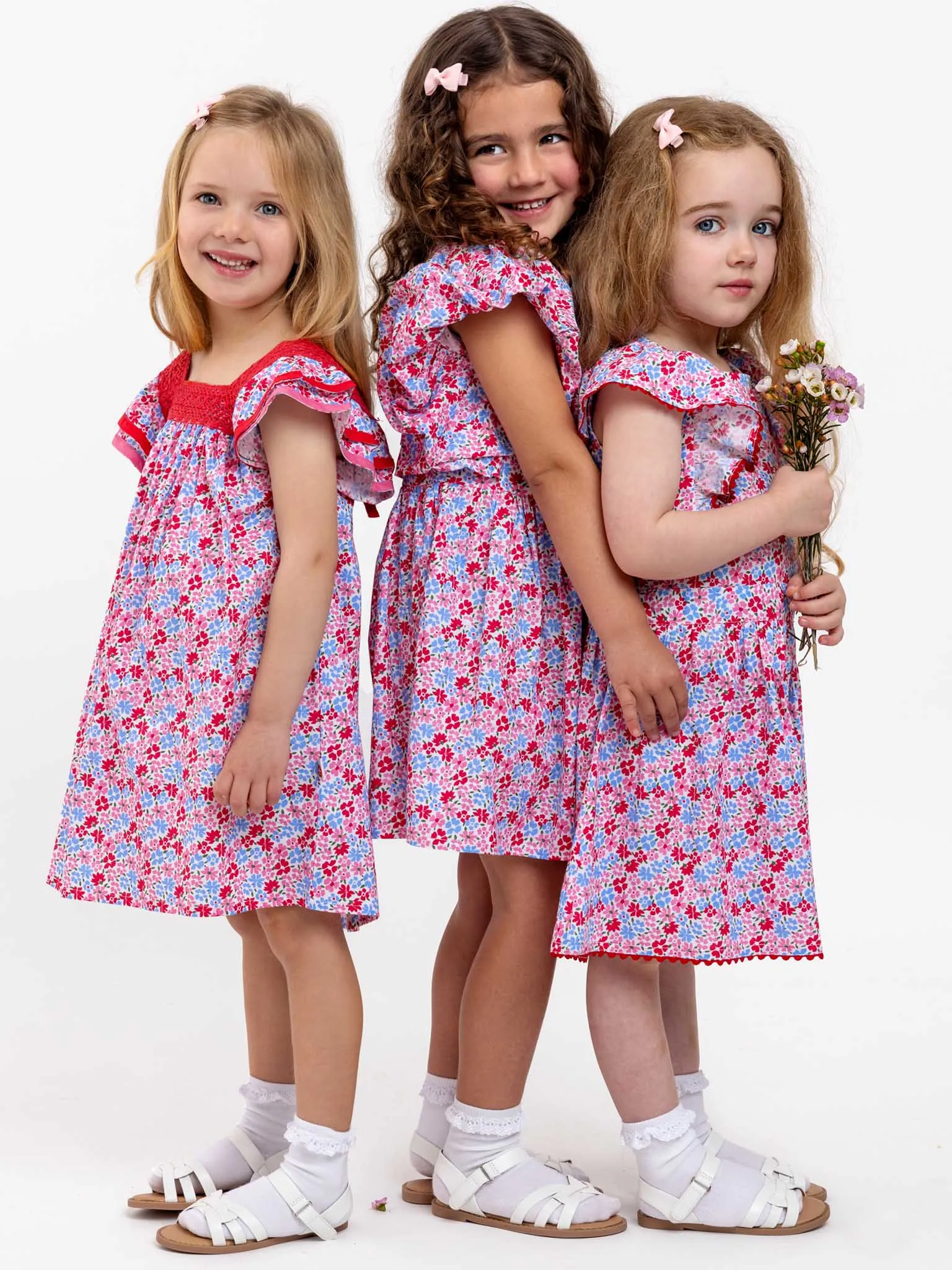 Cottage Flower Lacy Dress