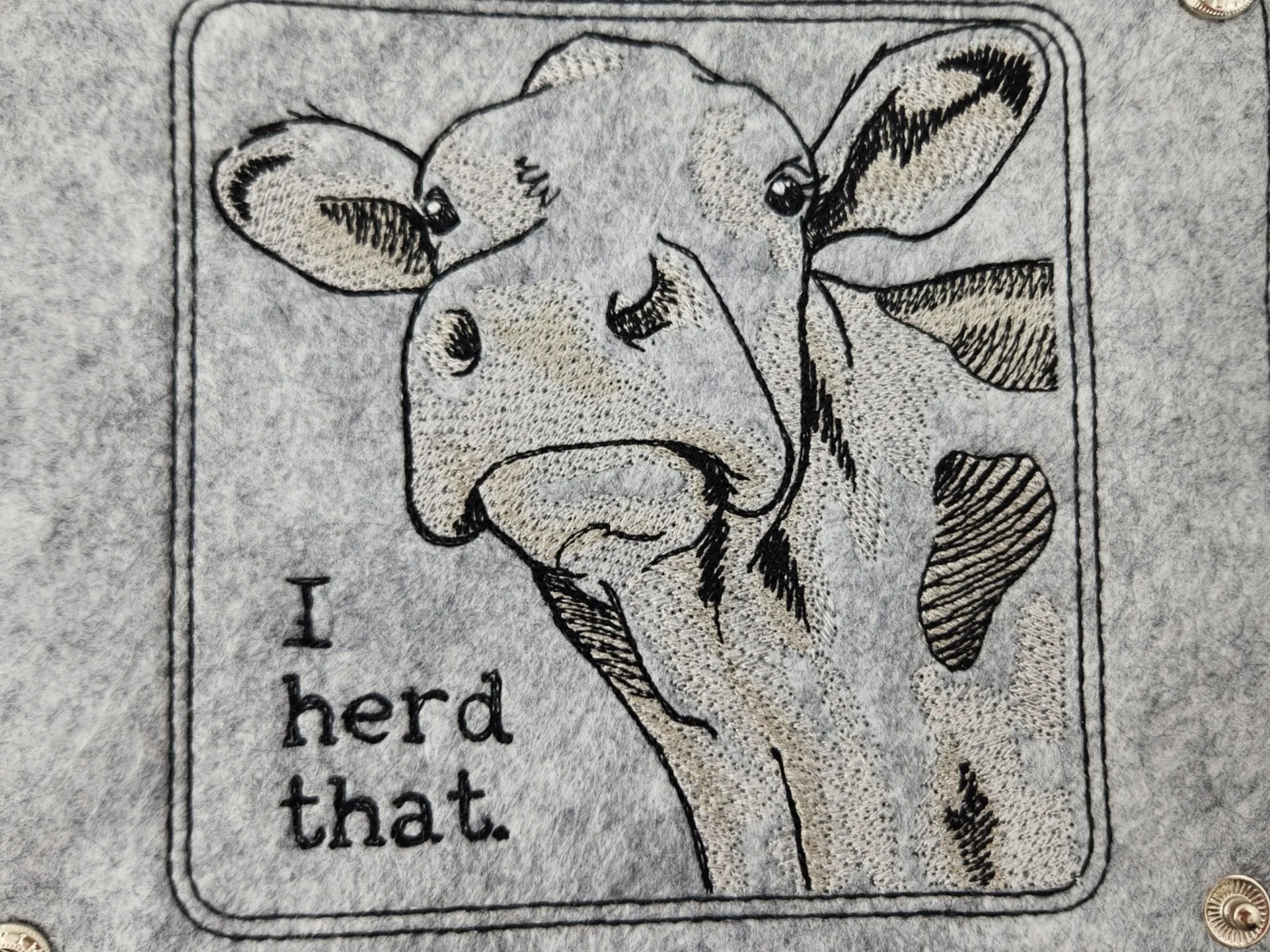 Cow dice tray