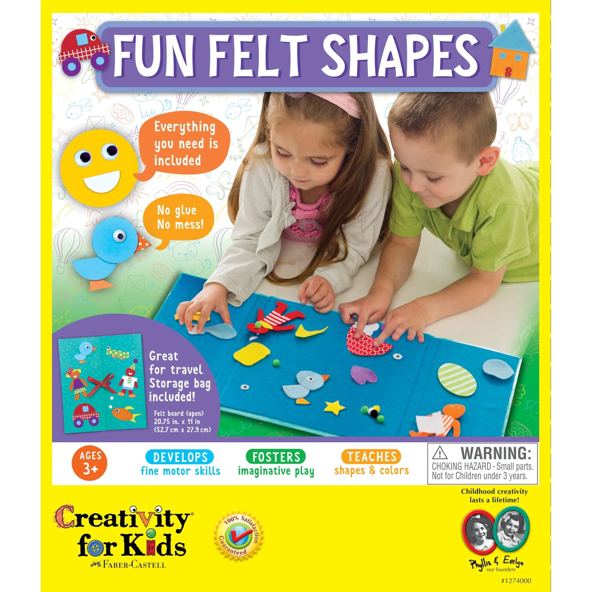 Creativity for Kids Fun Felt Shapes