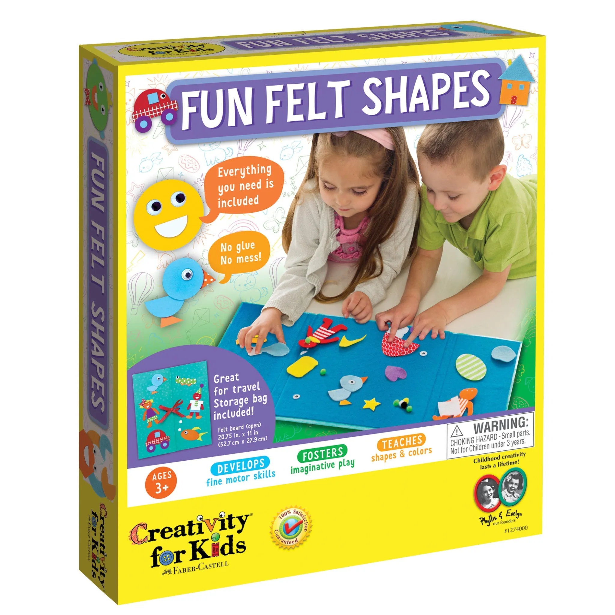 Creativity for Kids Fun Felt Shapes