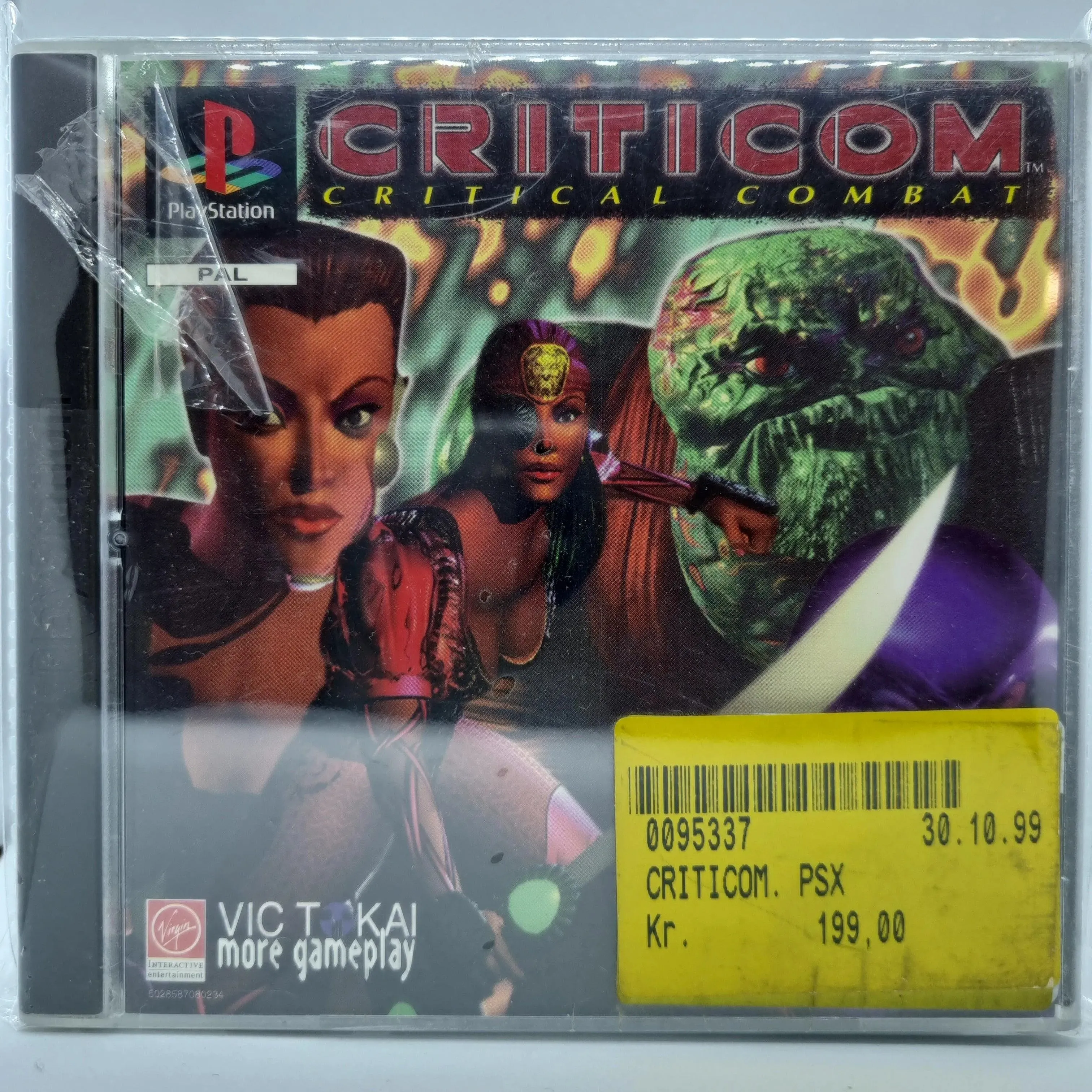 Criticom (forseglet m. brud i forseglingen)