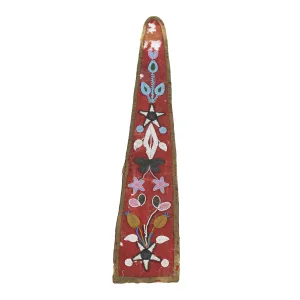 Crow Beaded  Pipe Drop