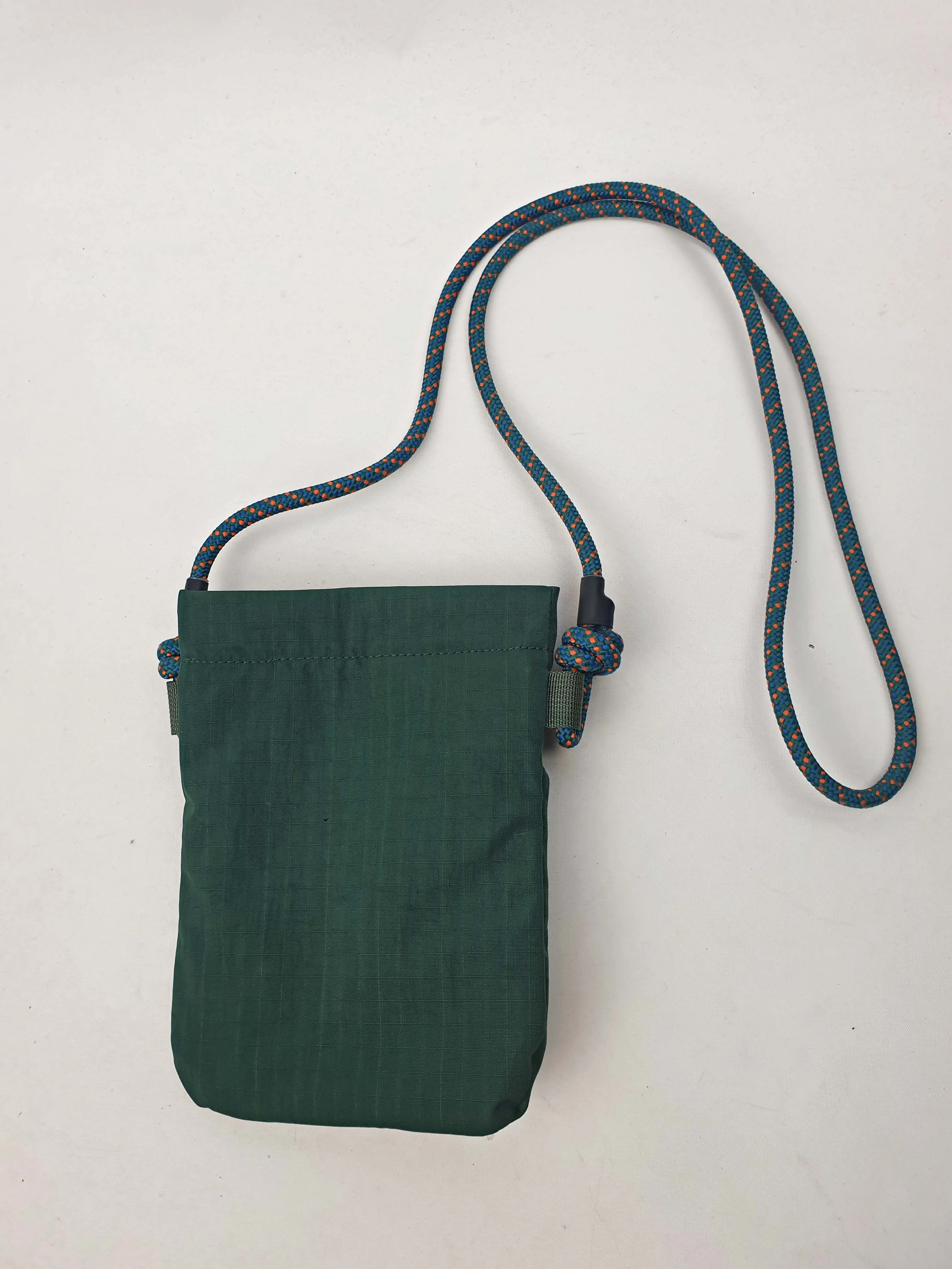 Crumpler green "the complete flop" mini cross body bag