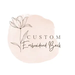 Custom Embroidered Back Design