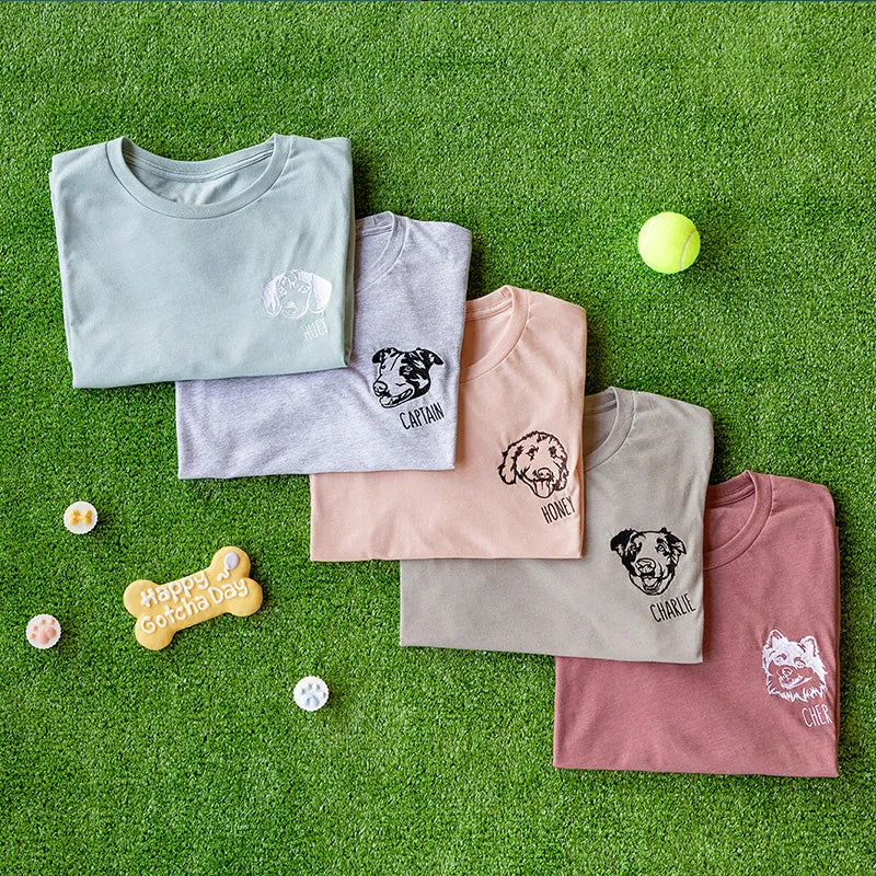 Custom Pet Portrait Tee