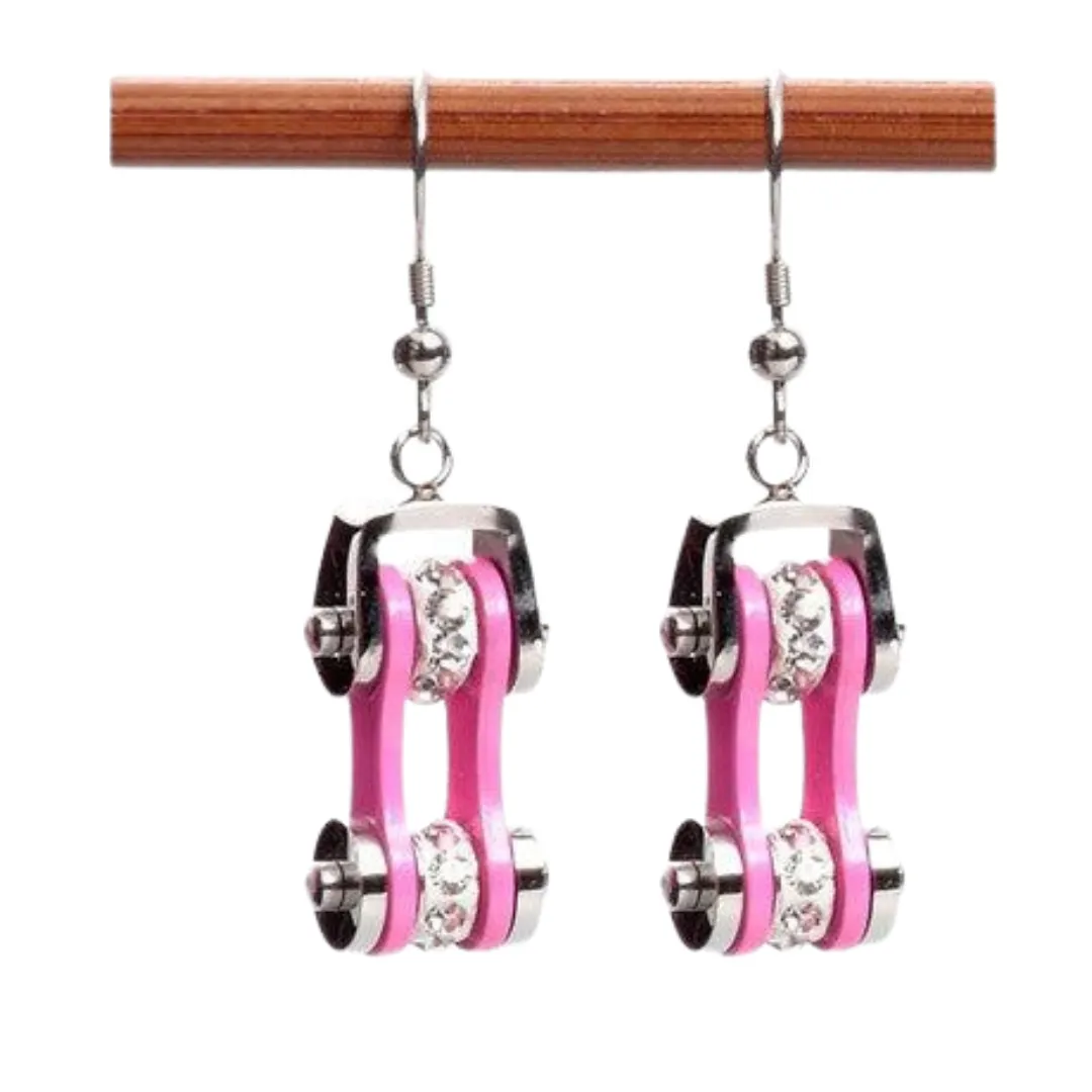 Cycolinks Bicycle Chain Link Earrings