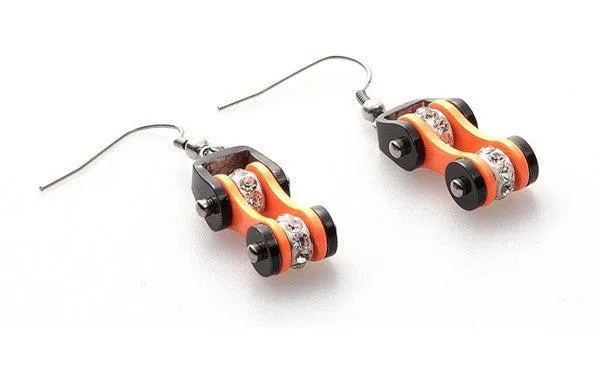 Cycolinks Bicycle Chain Link Earrings