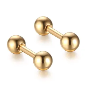 Cycolinks Dumbbell Stud Earrings