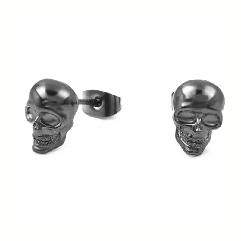 Cycolinks Punk Skull Stud Earrings