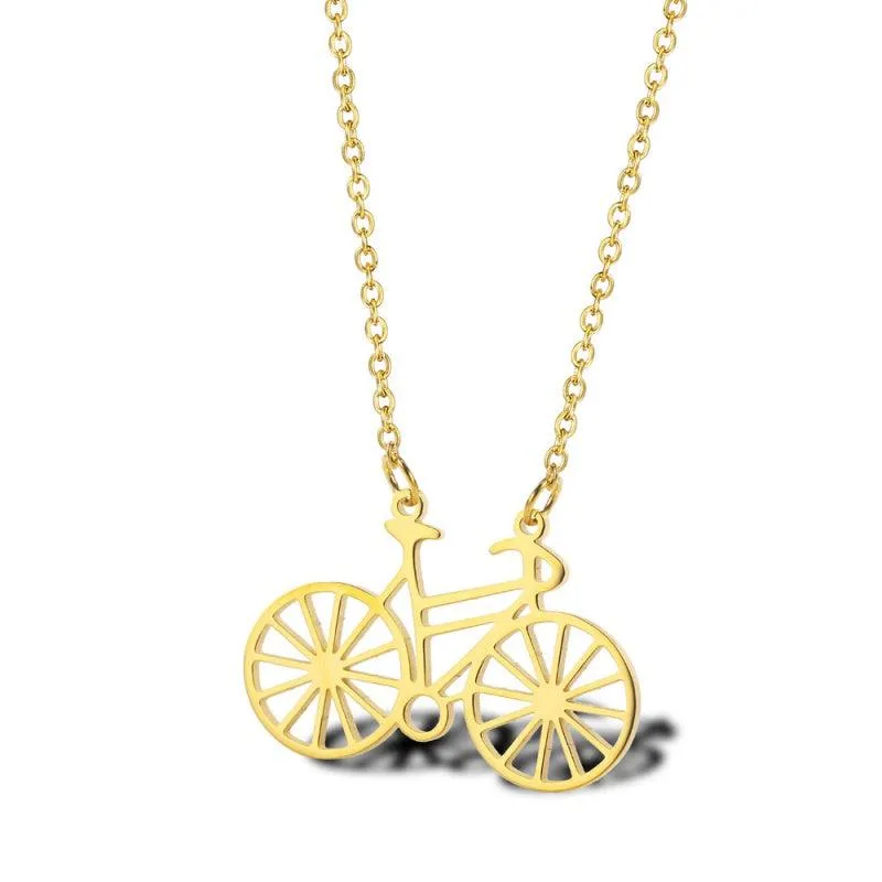 Cycolinks Titanium Steel Bicycle Necklace