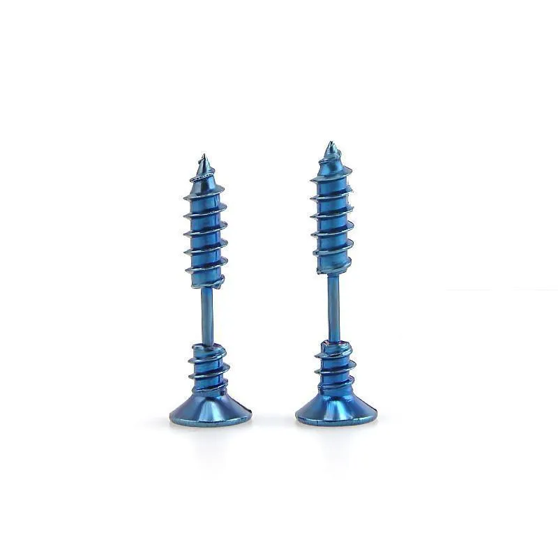 Cycolinks Titanium Steel Screw Earrings