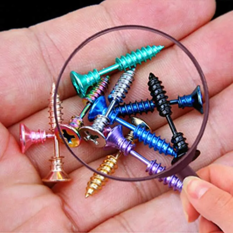 Cycolinks Titanium Steel Screw Earrings