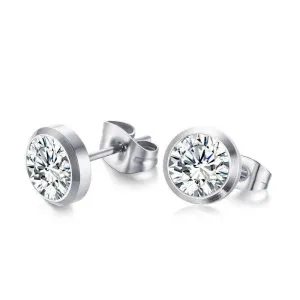 Cycolinks Zircon Stud Earrings