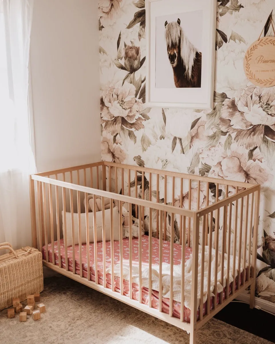 Daisy Crib Sheet