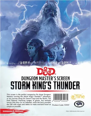 D&D Storm Kings Thunder DM Screen