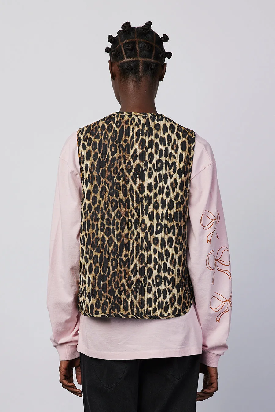 Damson Madder Tilly Leopard Gilet