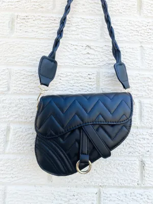 DAYDREAM SADDLE BAG-BLACK