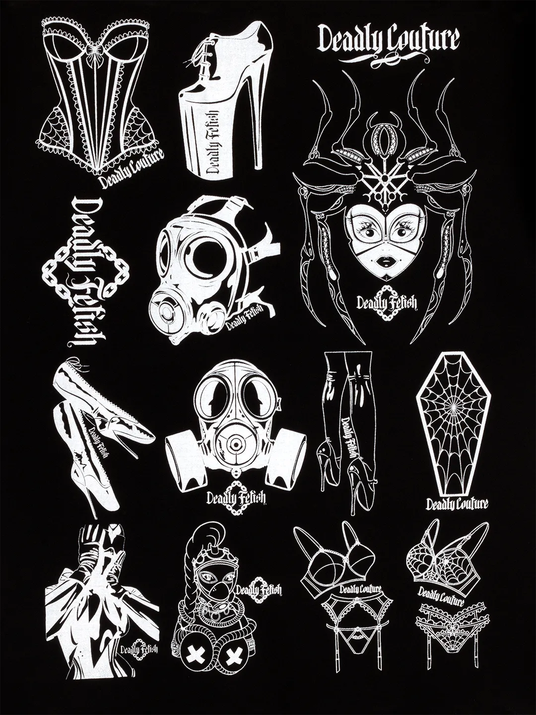 Deadly Couture/Deadly Fetish Patches