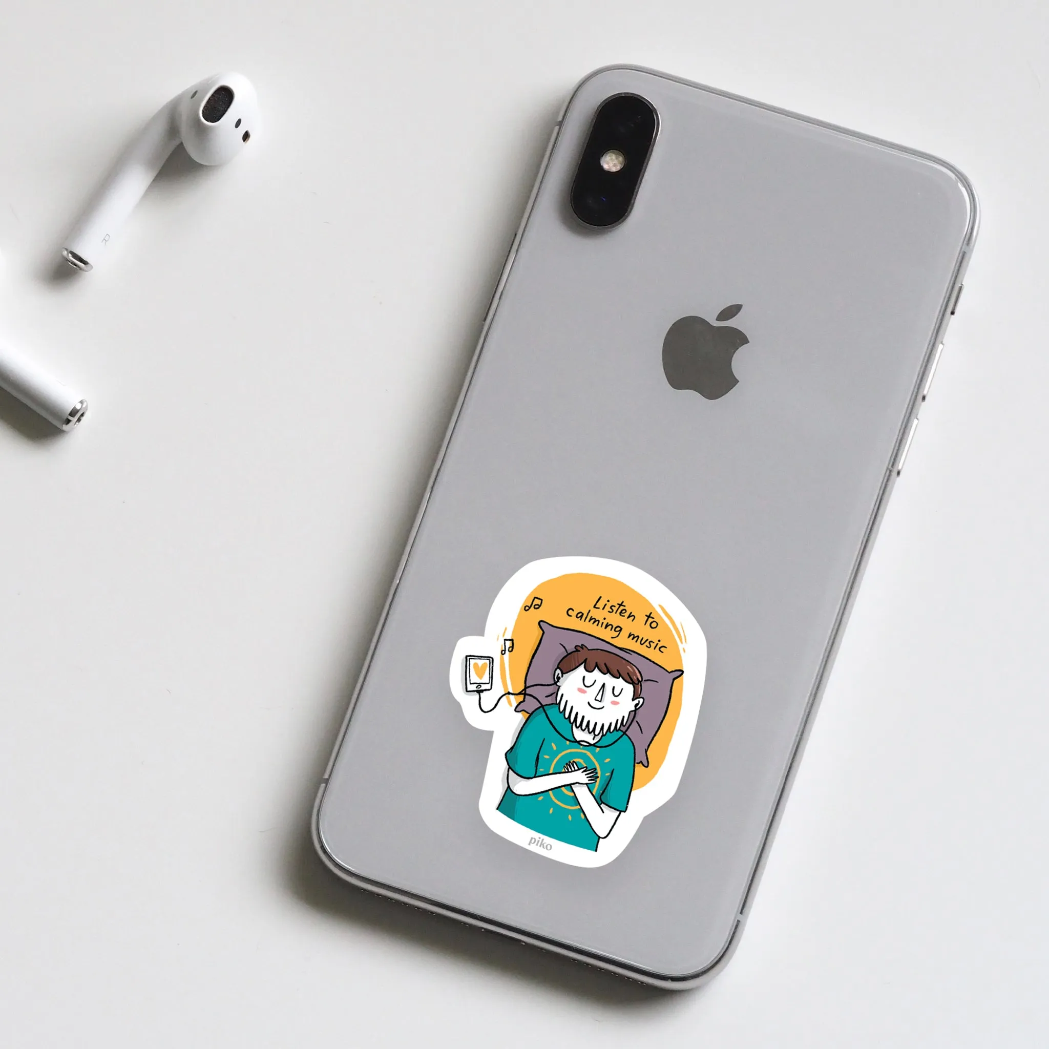 Decal Sticker / Calming Music
