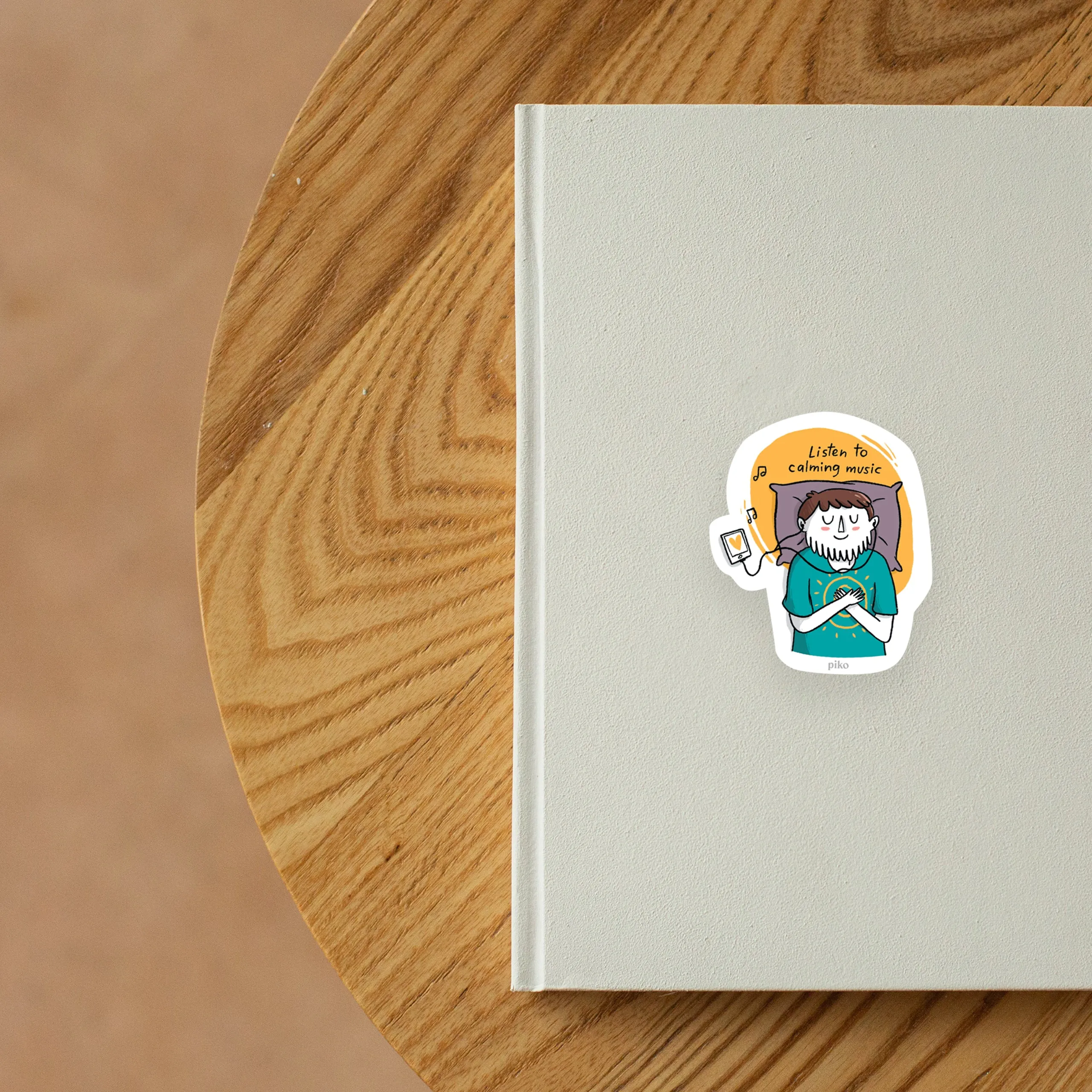 Decal Sticker / Calming Music