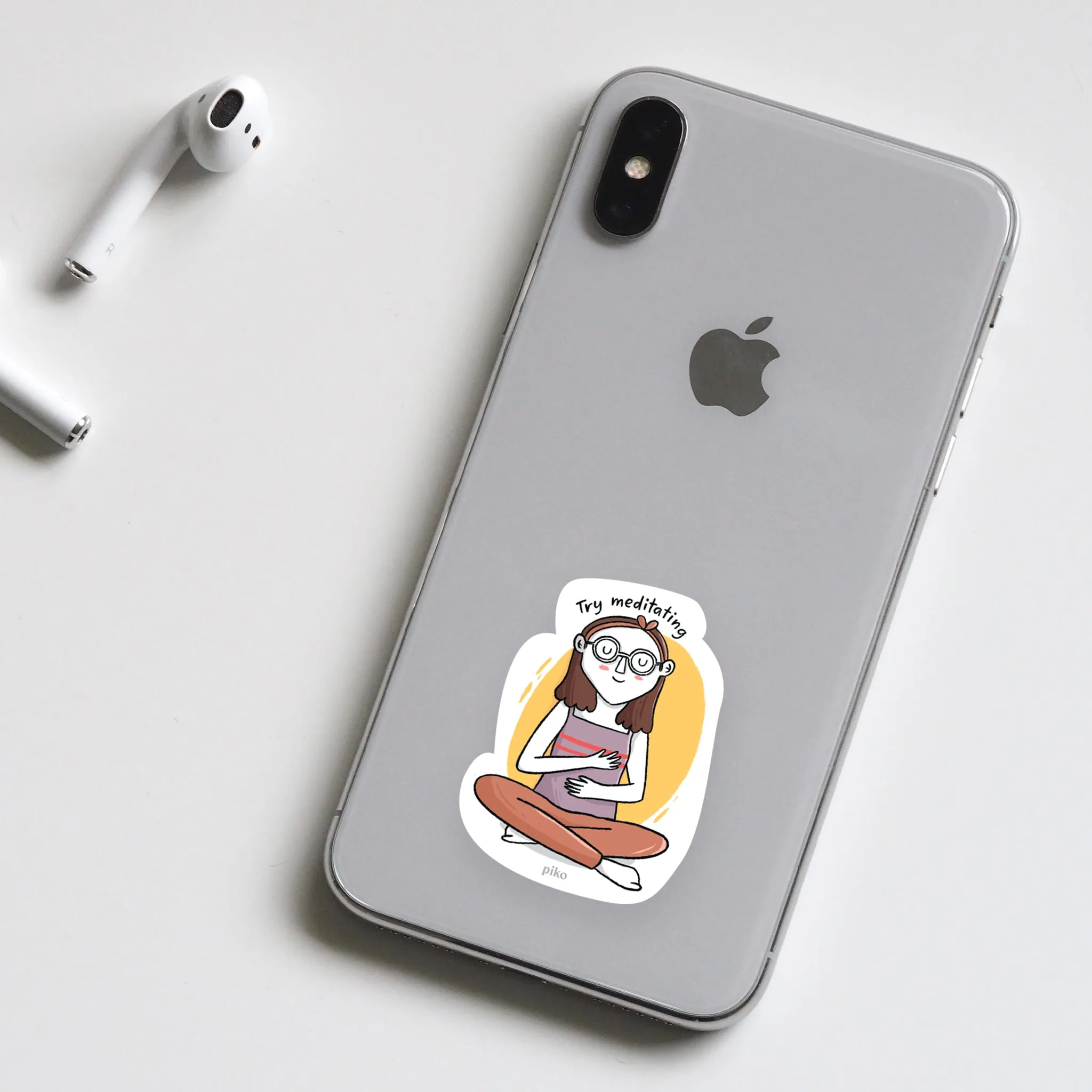 Decal Sticker / Meditate
