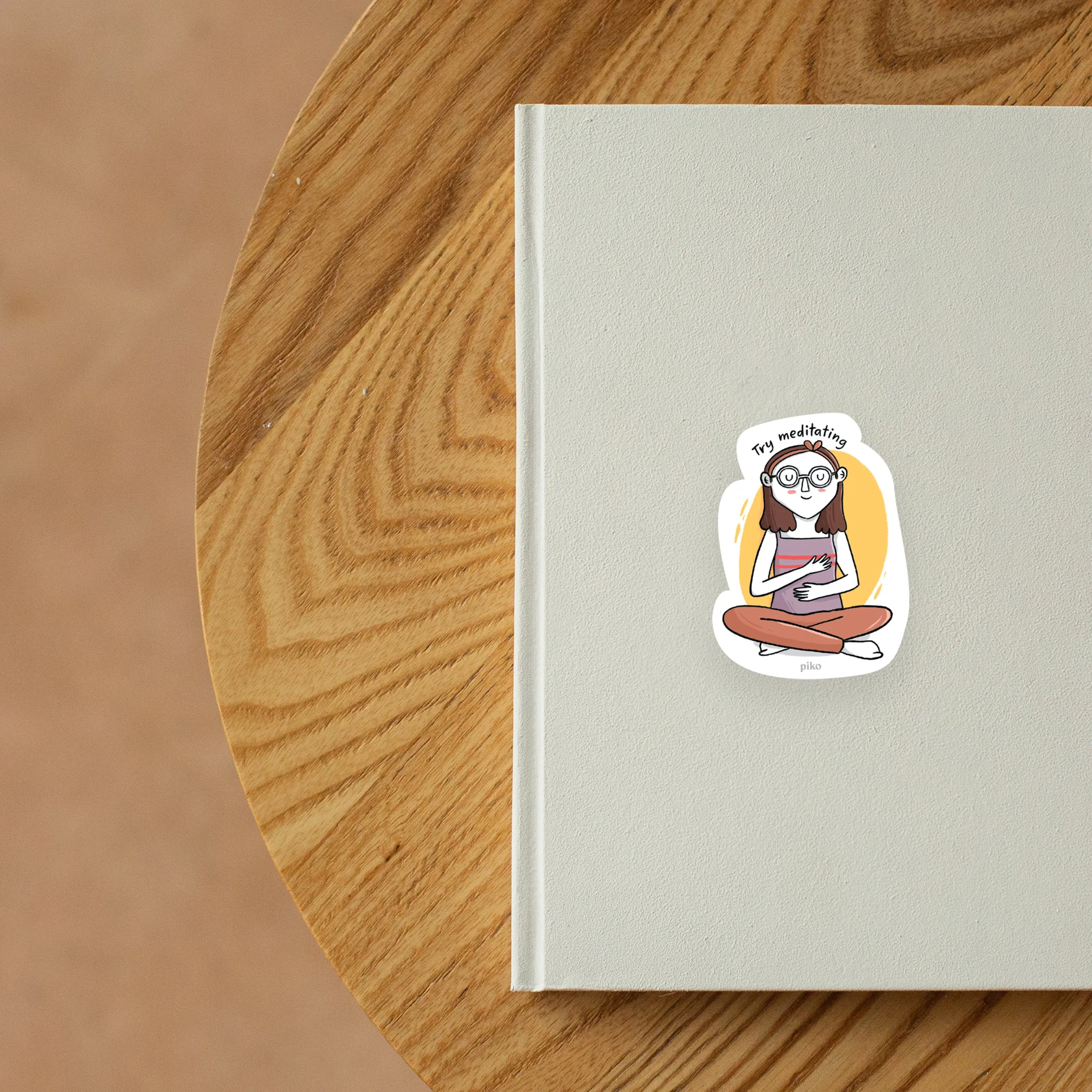 Decal Sticker / Meditate