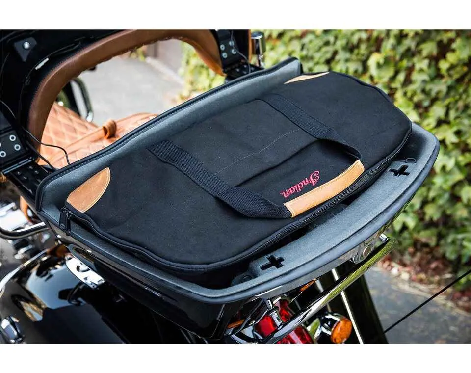 Deluxe Trunk Travel Bag, Black