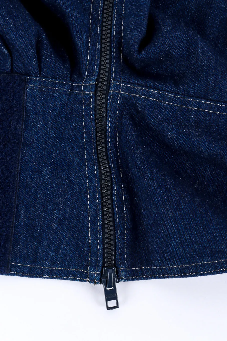 Denim Zip Dolman Jacket