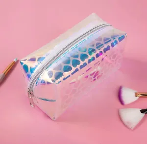 Diamond Heart Makeup Bag