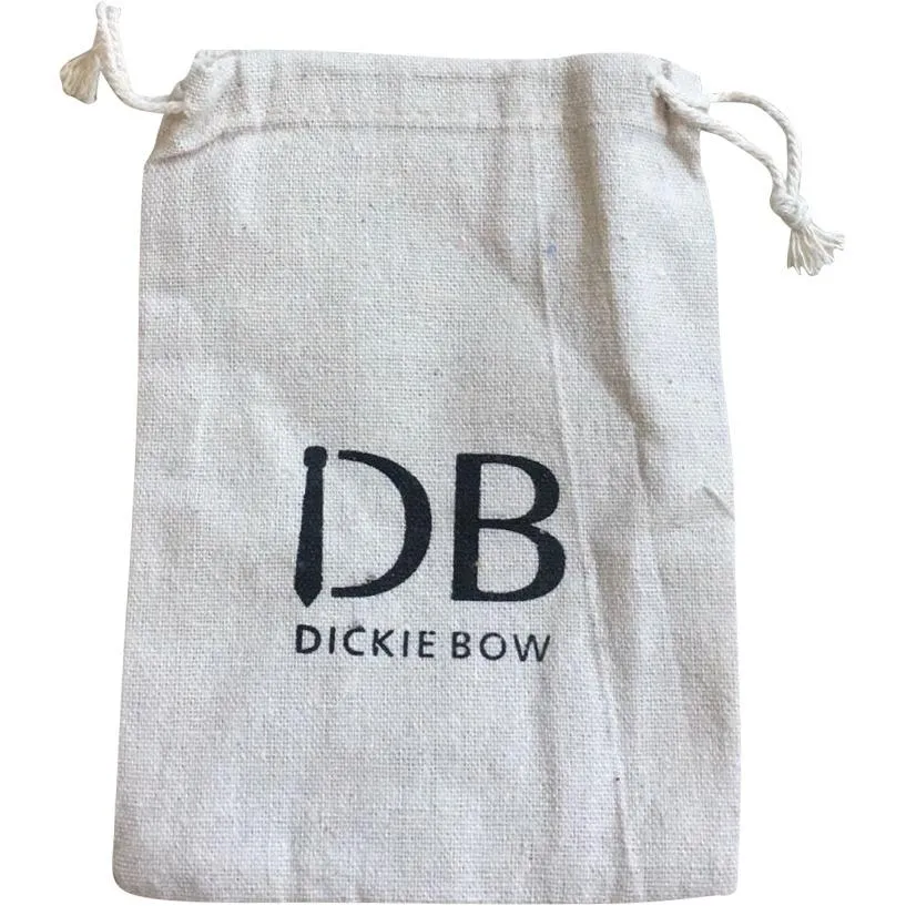 Dickie Bow Linen Gift Bag