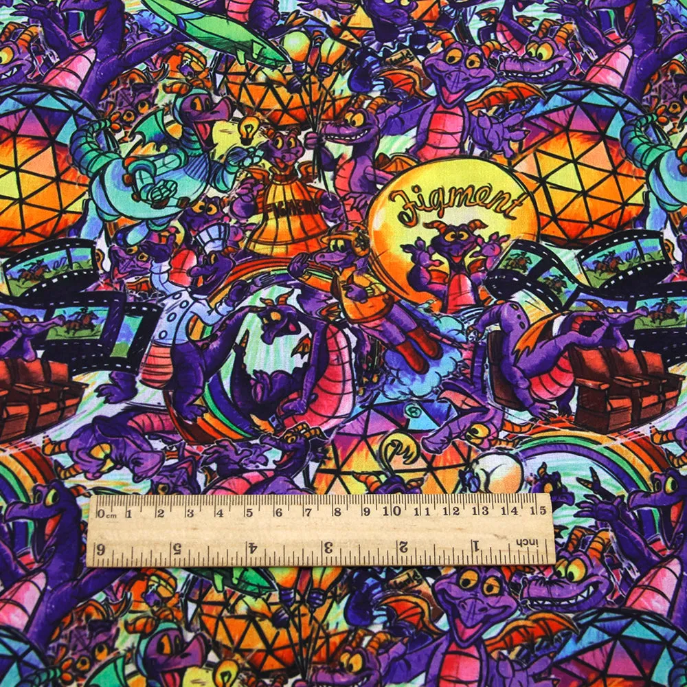 dinosaurs dino printed fabric