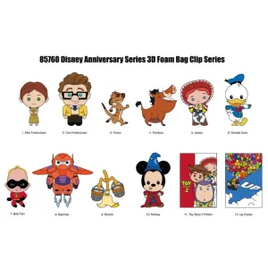 Disney Anniversary 3D Foam Bag Clip