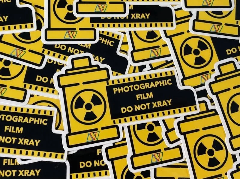 Do Not X-Ray Film - Sticker