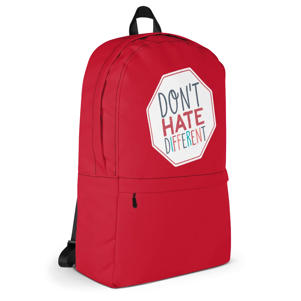 Don't Hate Different (Backpack)