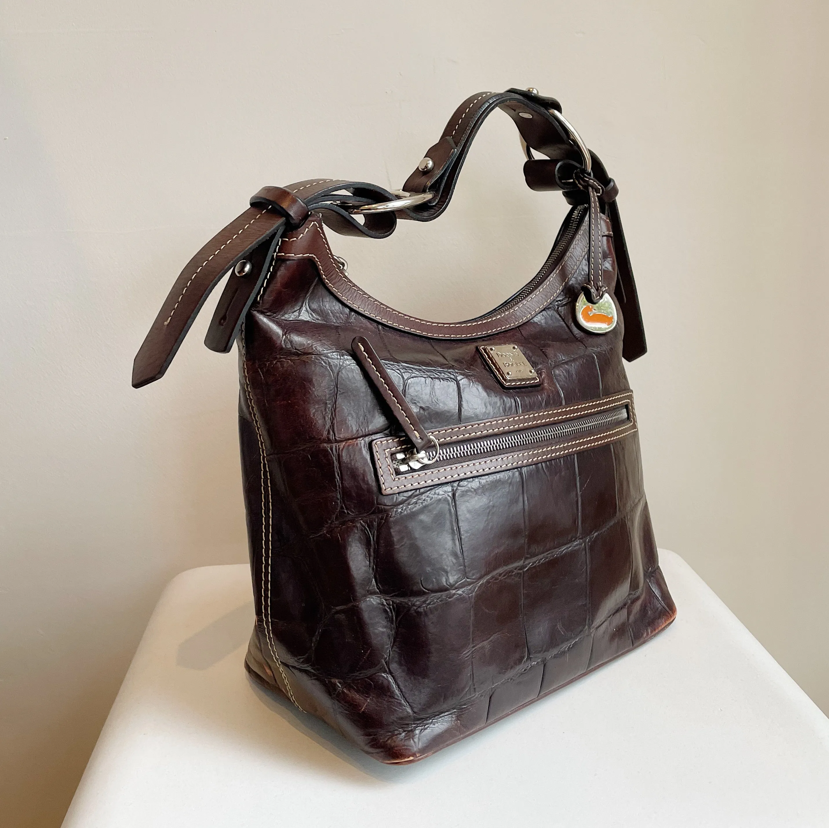 Dooney & Bourke Croc Leather Bag