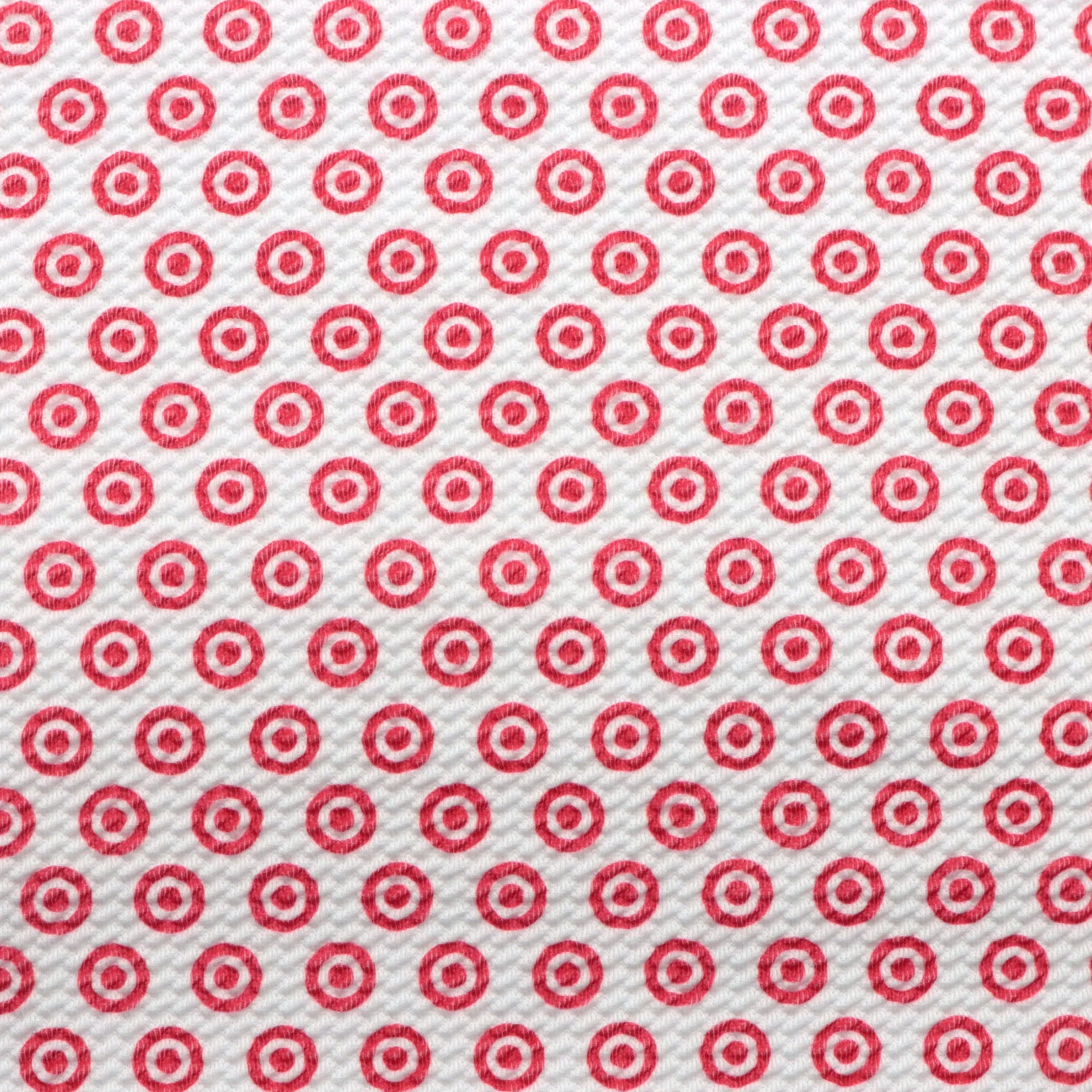 dots spot printed fabric