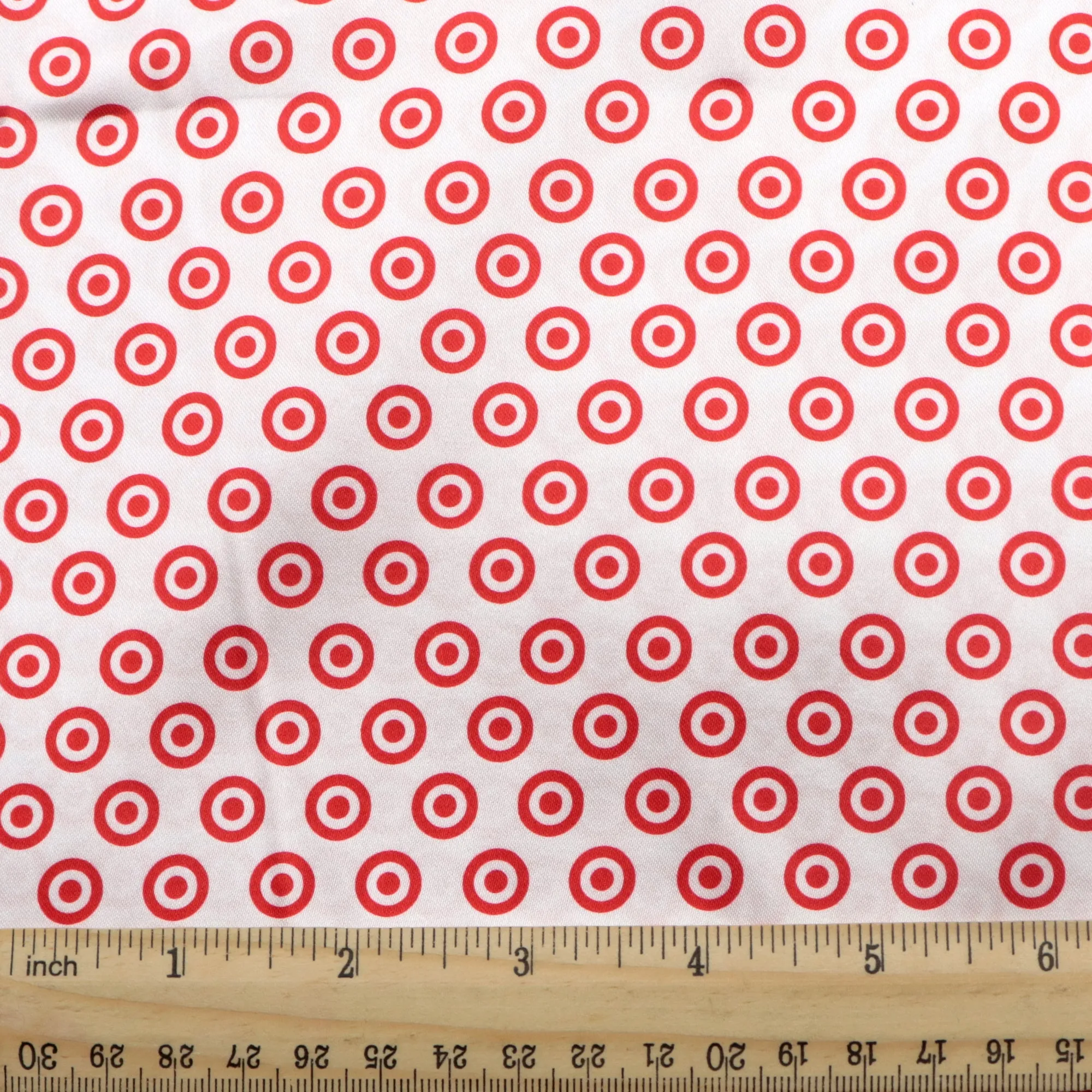 dots spot printed fabric