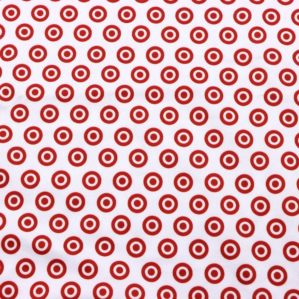 dots spot printed fabric