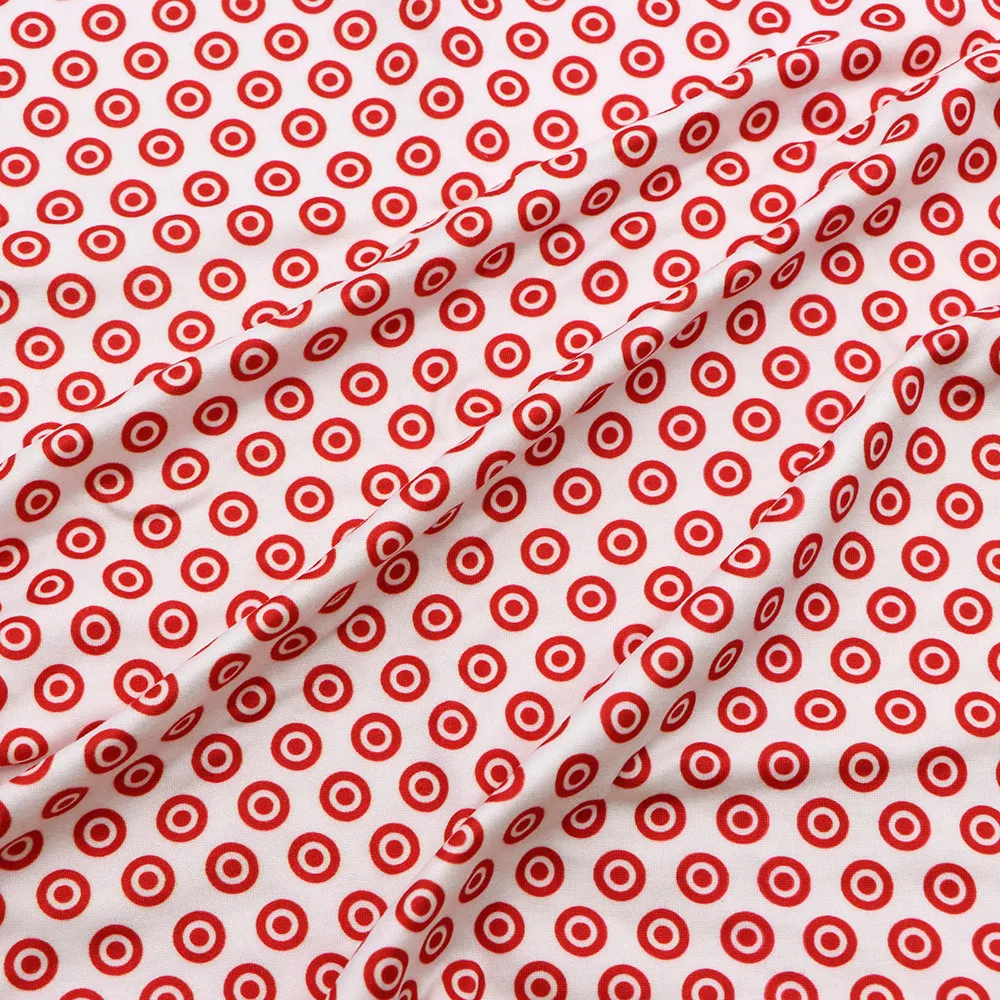 dots spot printed fabric