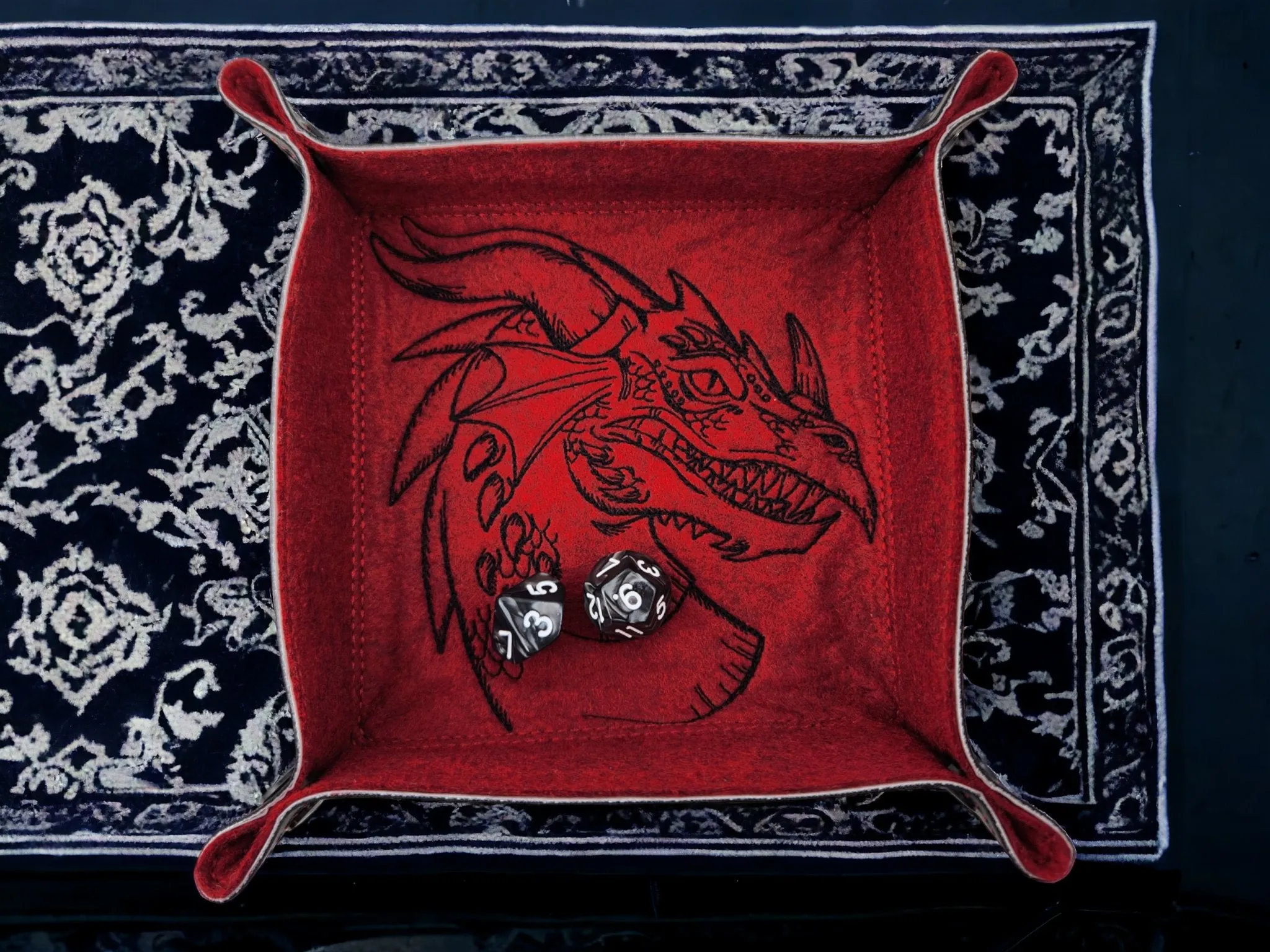 Dragon Head dice tray