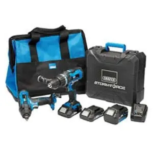 Draper Storm Force 20V Cordless Workshop Kit (7 Piece) Dr-40451