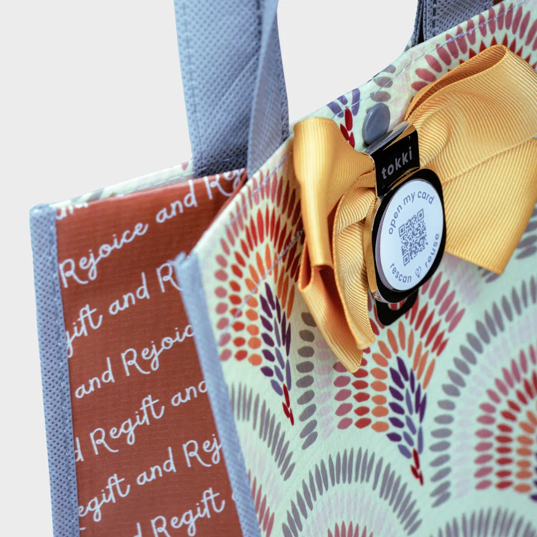 Dream | Medium | Reusable Gift Bag   QR Greeting Card